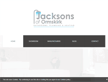 Tablet Screenshot of jacksonsoformskirk.co.uk